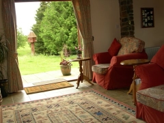 The sitting area